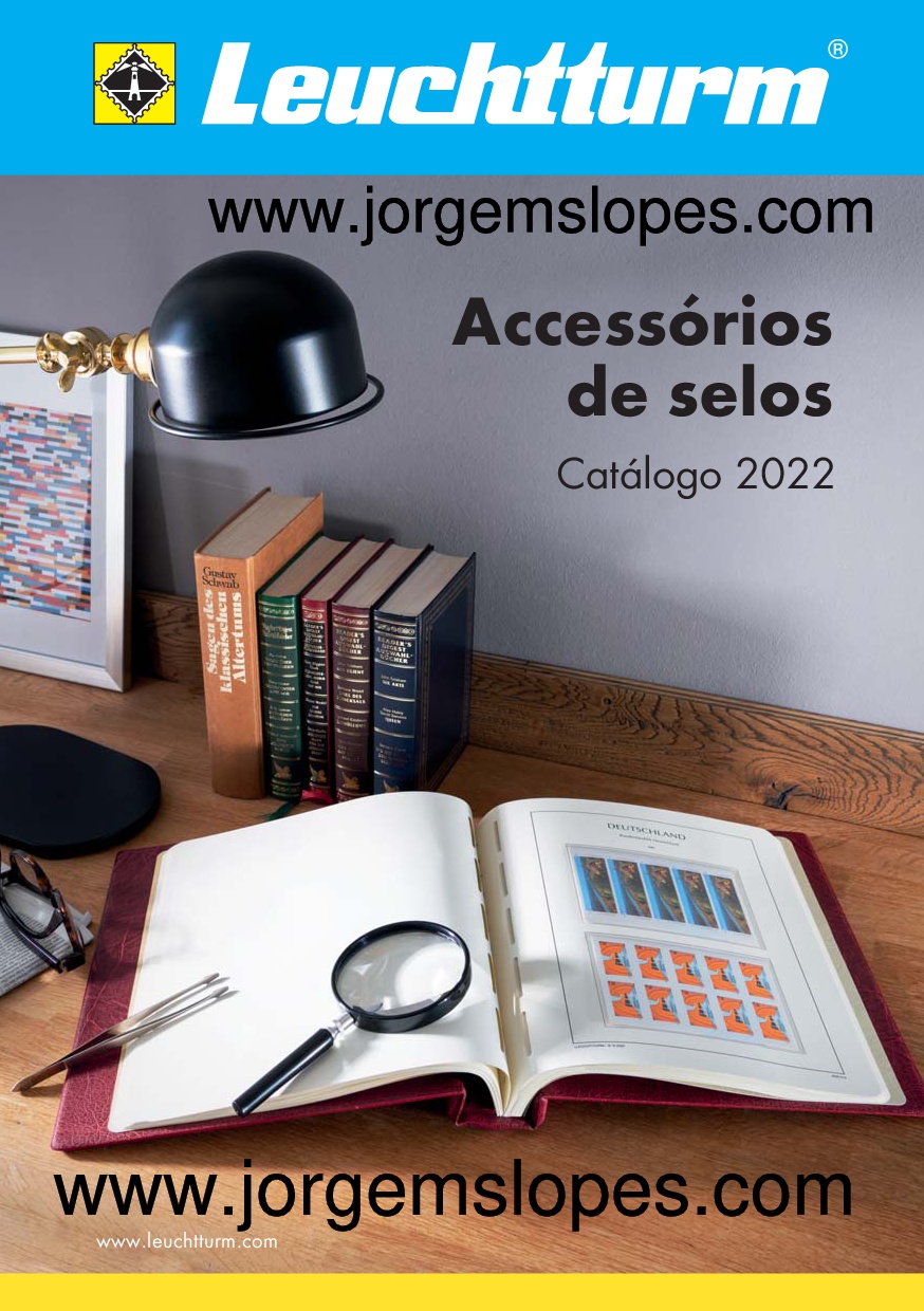 Catálogo de Acessórios para Filatelia 2022 Catálogo de Acessórios para Filatelia 2022